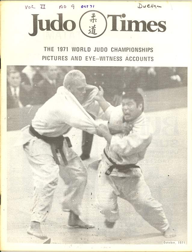 10/71 Judo Times